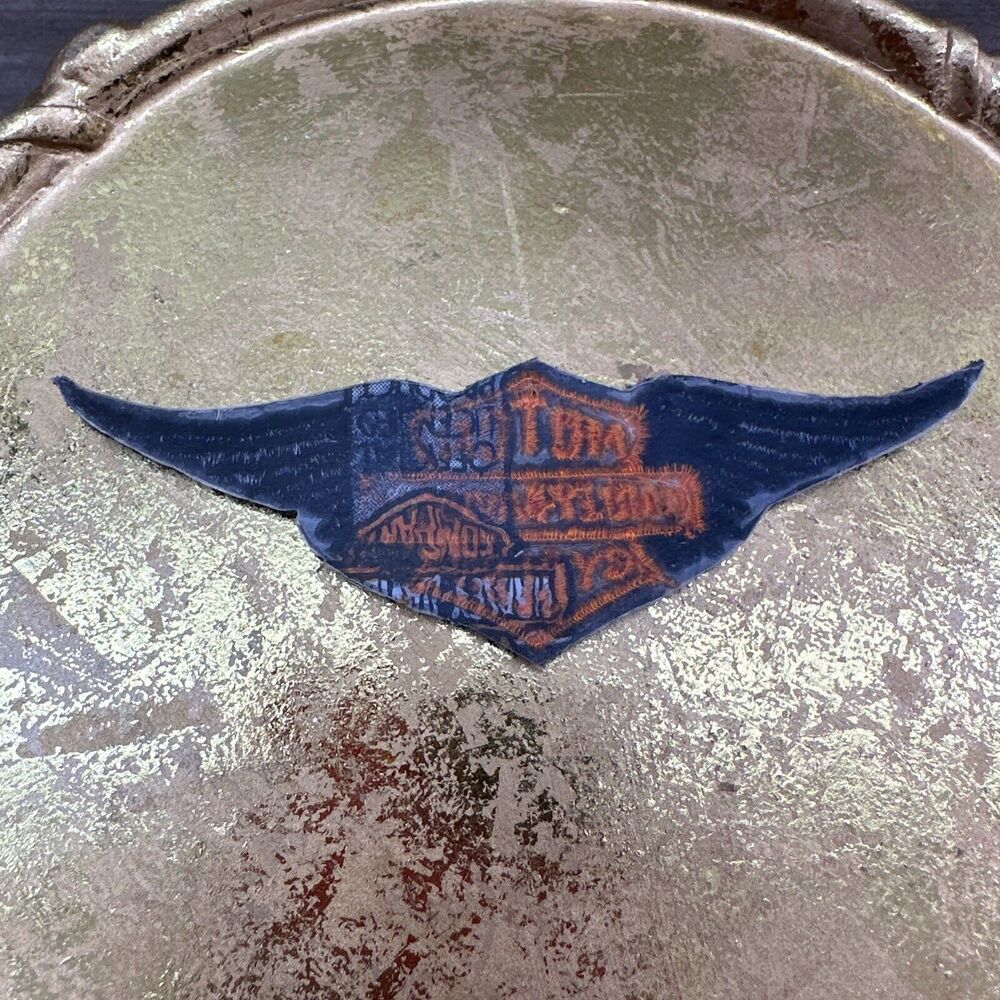 Harley Davidson Patch Shield & Eagle Wings Emblem… - image 4